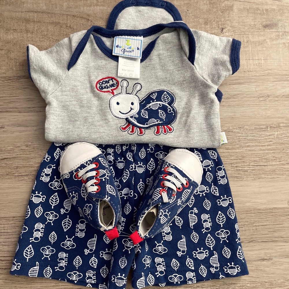Boys summer outfit 3 to 6 months old